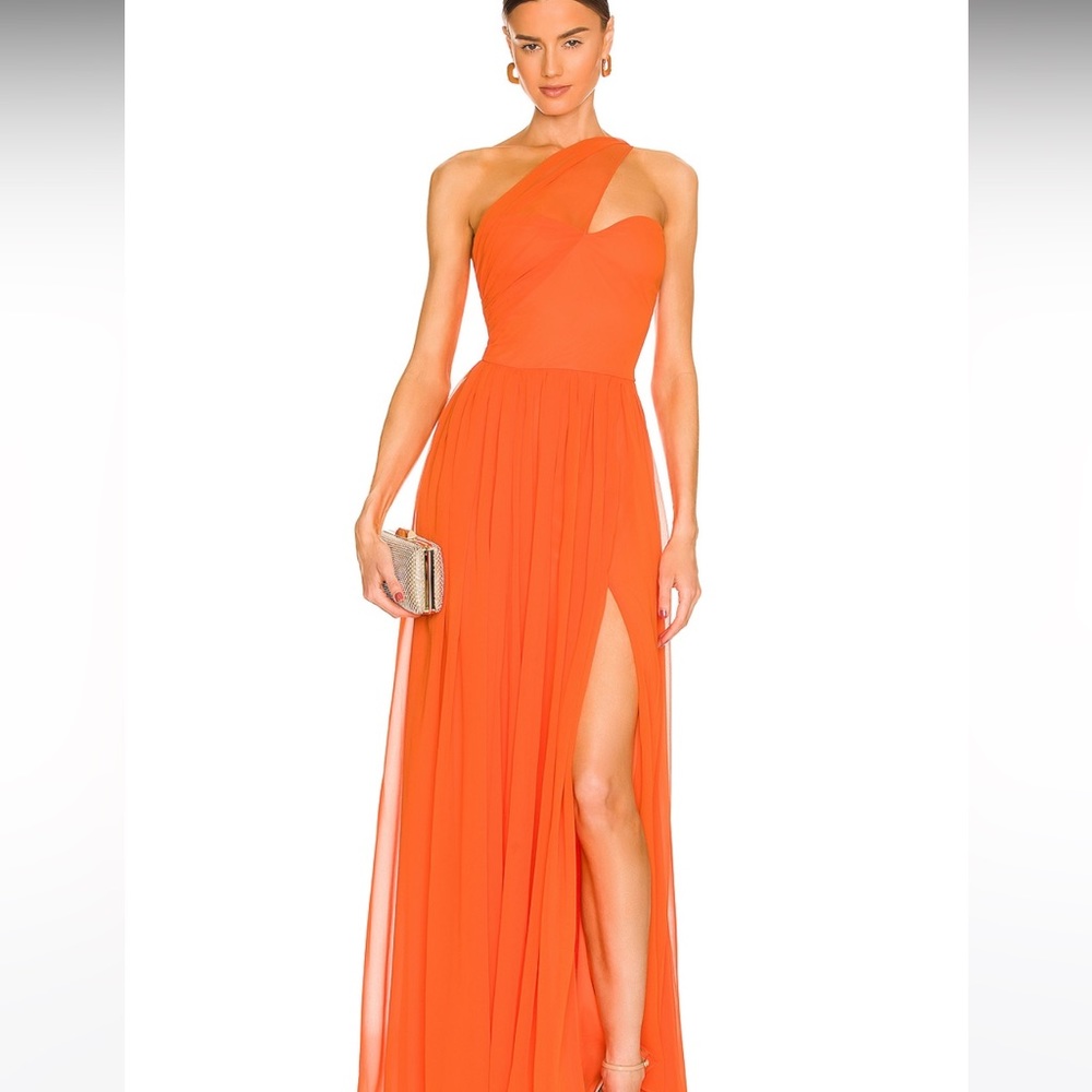 REVOLVE Yaura Imade Dress in Orange